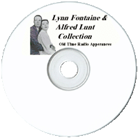 Lynn Fontanne And Alfred Lunt Collection Old Time Radio