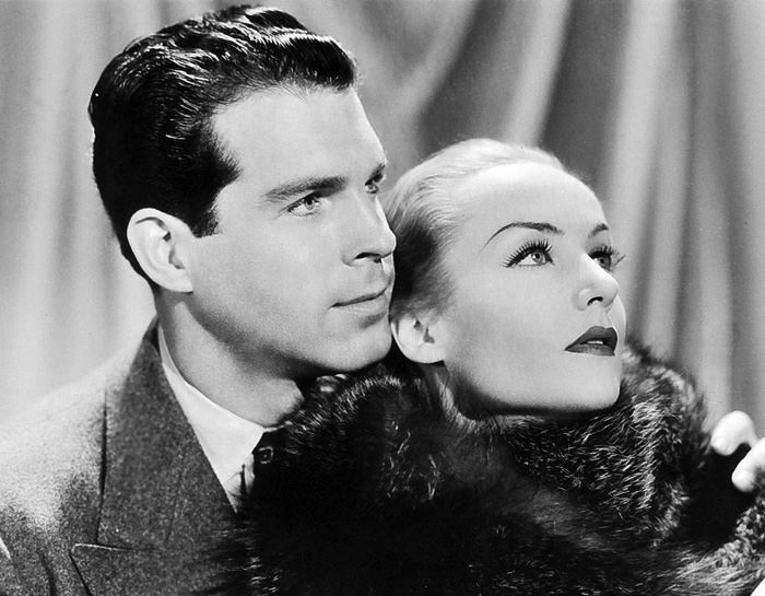 Fred MacMurray and Carole Lombard